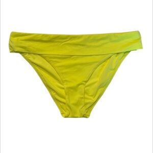 Enfasis Swimwear yellow bikini swim bottom size 12